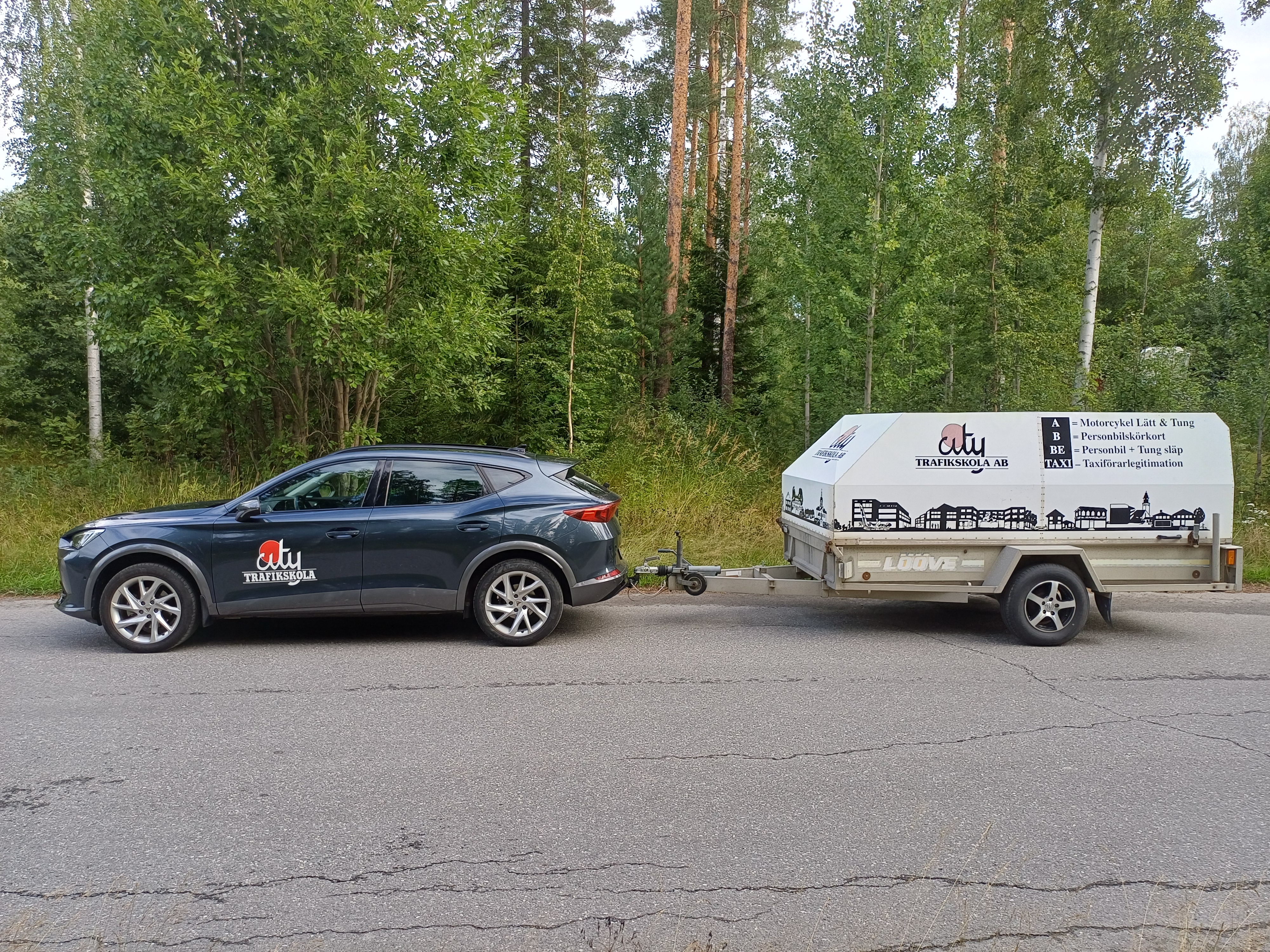 Cupra med släp